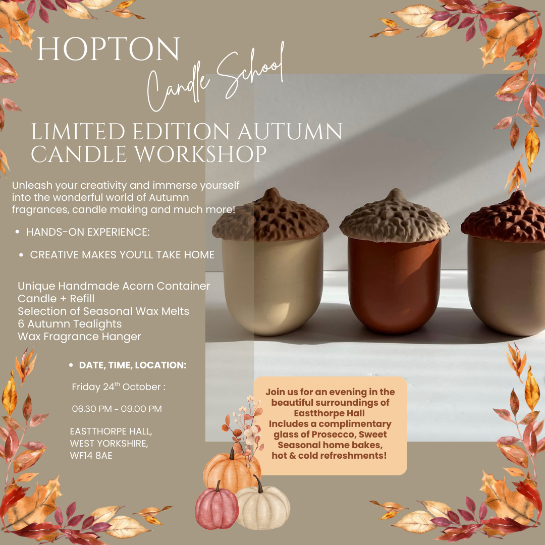 Limited Edition Candle Workshop