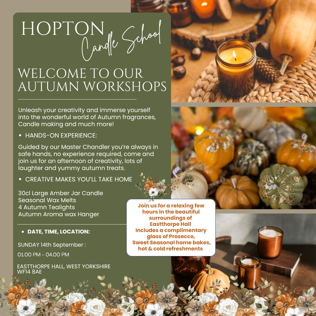 September Autumn Candle Workshop