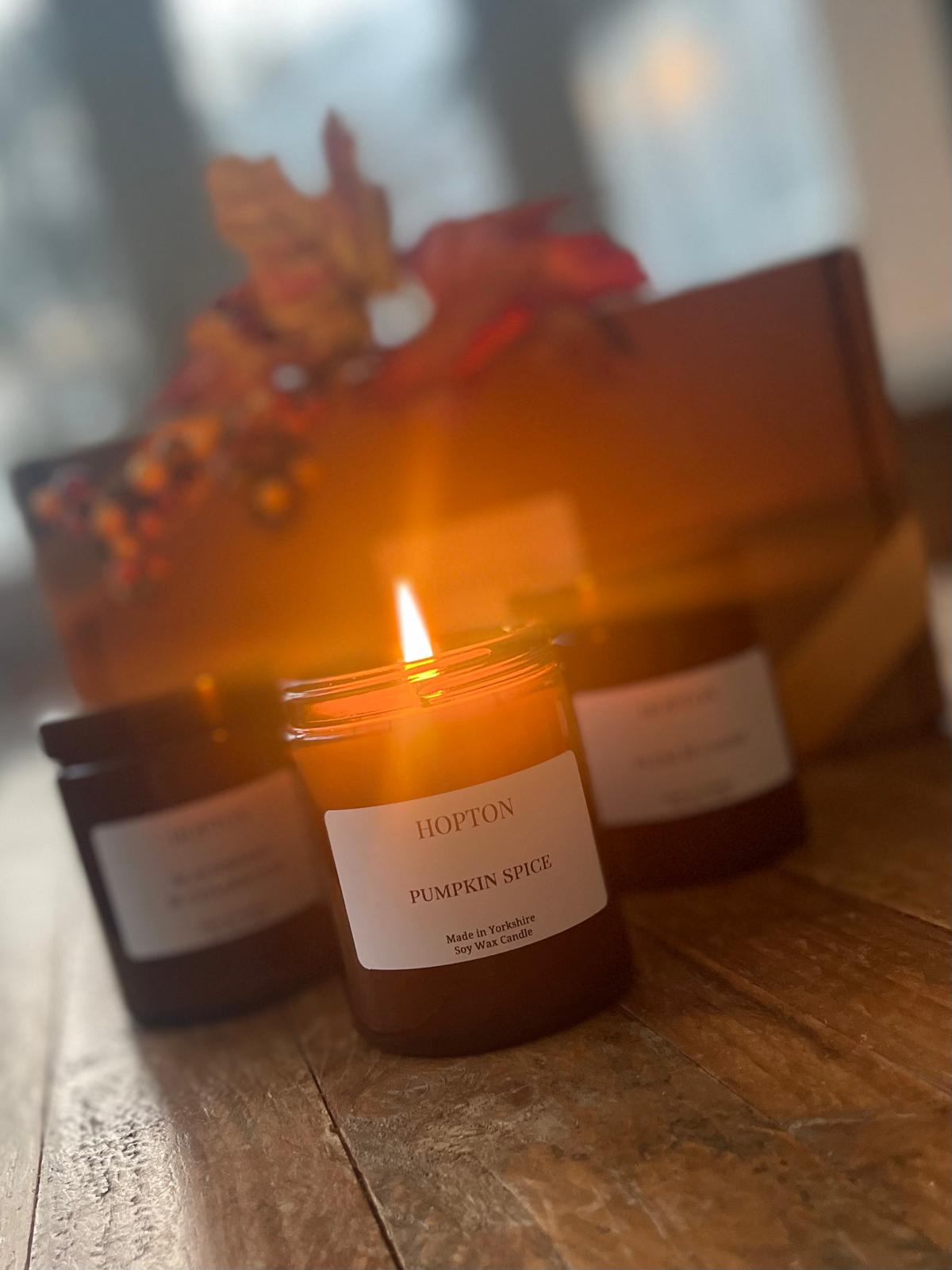 Autumn Trio Candle Gift Box