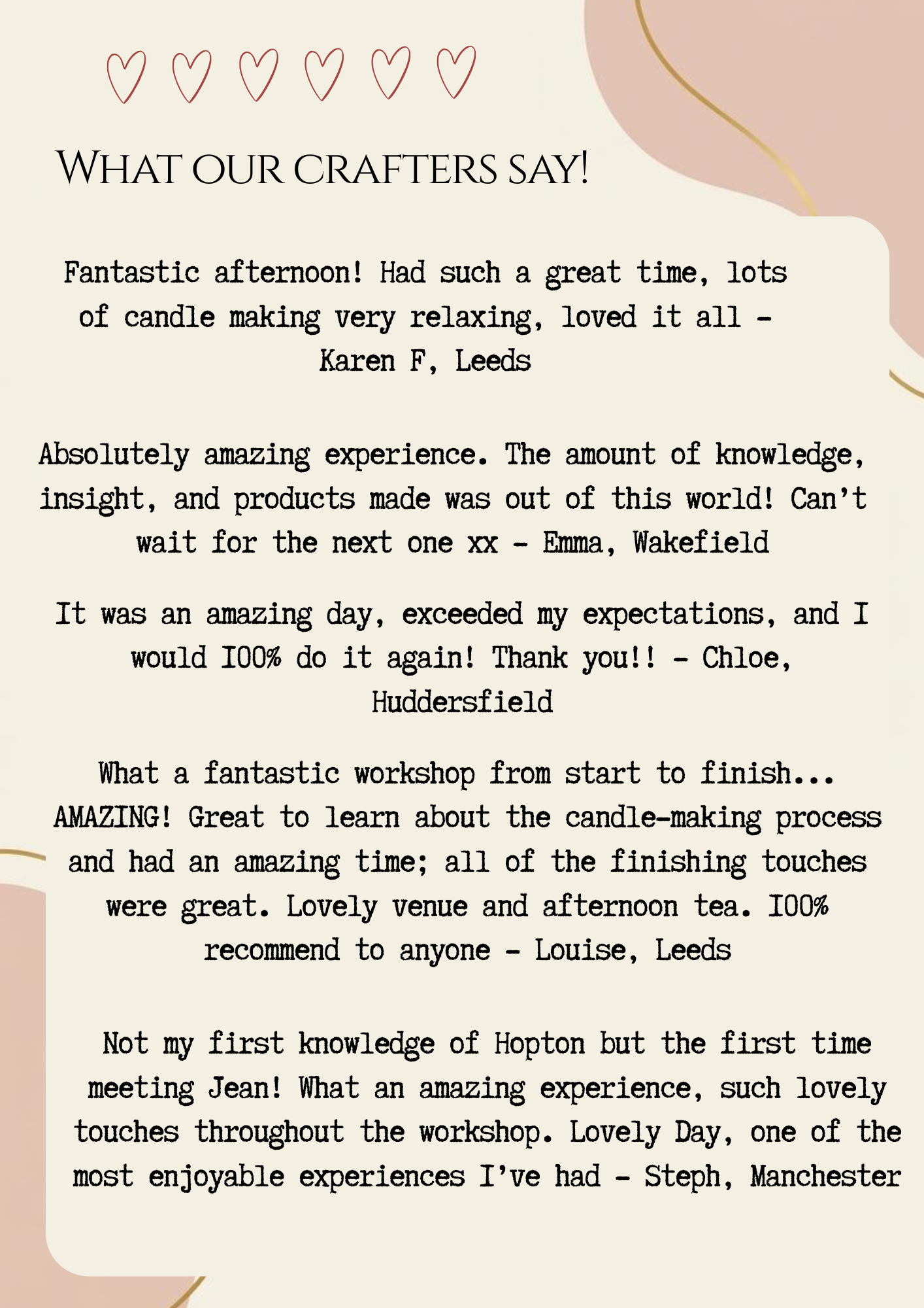 CANDLE WORKSHOP
