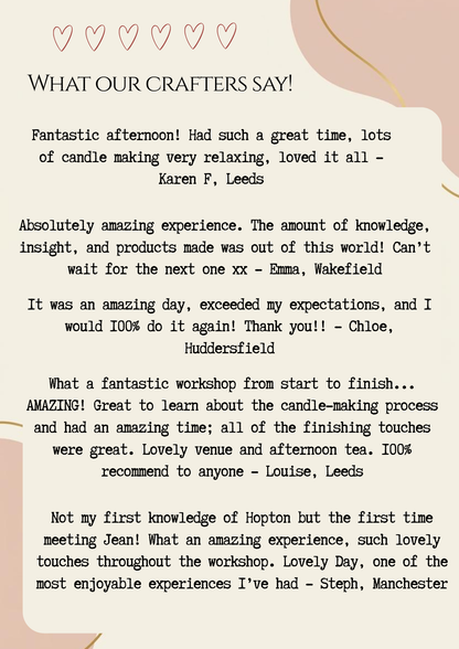 CANDLE WORKSHOP