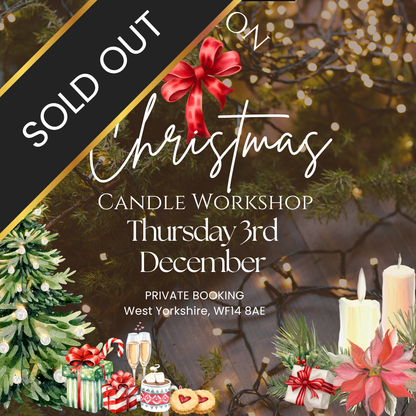Candle Workshop 3rd Dec