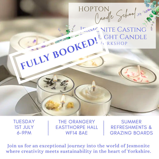 TUE 1st JULY - JESMONITE & TEALIGHT WORKSHOP