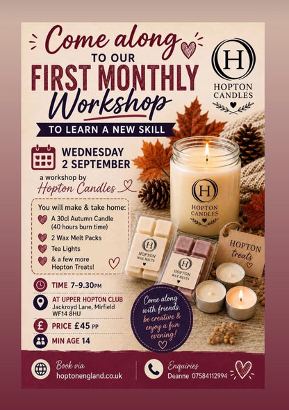 Autumn Candle Workshop